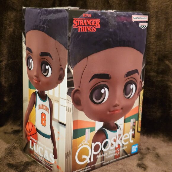Banpresto Bandai Spirits Q Posket Stranger Things Lucas (vol. 2) Figure - Picture 5 of 9